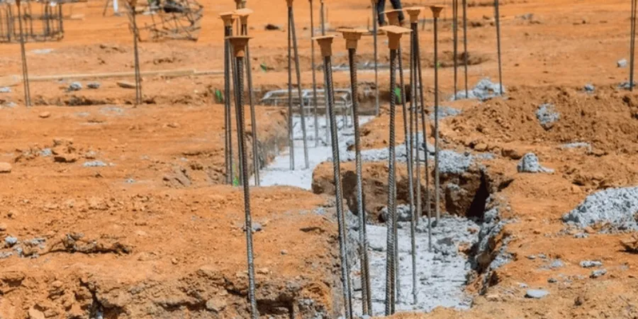 Illustrative image of Pile foundation design in Modesto